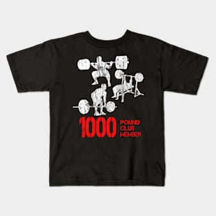 1000 Pound Clubs Kids T-Shirt